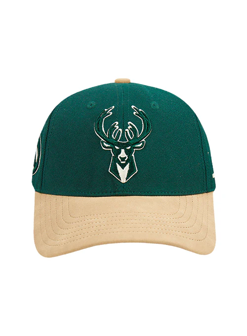 Pro Standard Signature Suede Arc Milwaukee Bucks Adjustable Hat - Image 3