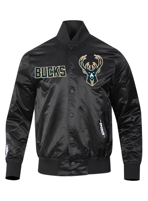 Pro Standard Souvenir Milwaukee Bucks Satin Jacket