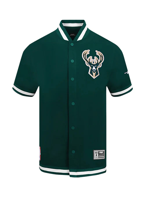 Pro Standard Souvenir Milwaukee Bucks Warm Up Jacket