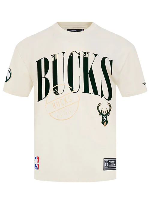 Pro Standard Stamped Milwaukee Bucks T-Shirt