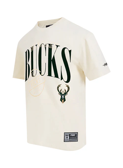 Pro Standard Stamped Milwaukee Bucks T-Shirt - Image 3