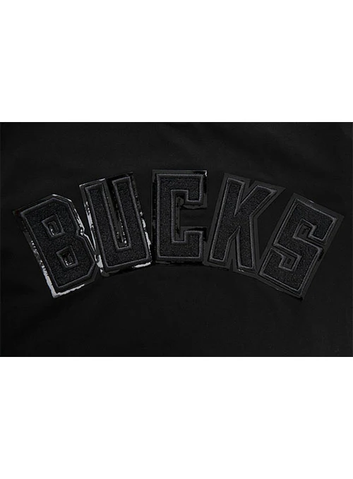 Pro Standard Triple Black Milwaukee Bucks T-Shirt - Image 5