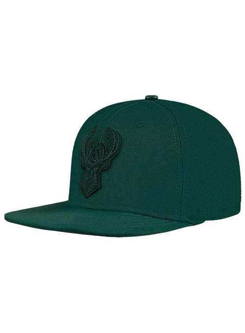 Pro Standard Triple Tonal Forest Milwaukee Bucks Snapback Hat