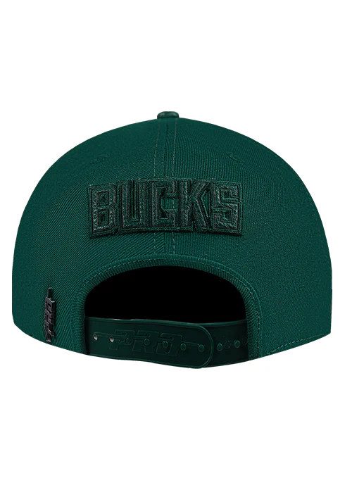 Pro Standard Triple Tonal Forest Milwaukee Bucks Snapback Hat - Image 4
