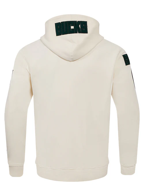 Pro Standard Triple Tonal Milwaukee Bucks Full-Zip Hooded Sweatshirt - Image 2