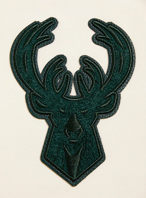 Pro Standard Triple Tonal Milwaukee Bucks Full-Zip Hooded Sweatshirt - Image 5