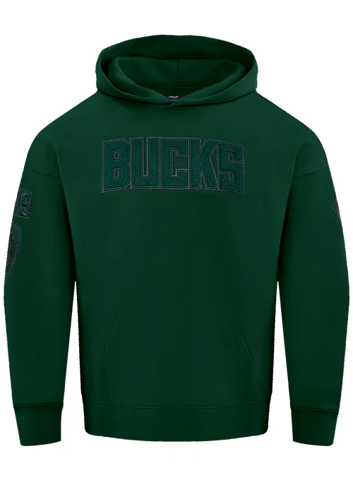 Pro Standard Triple Tonal Milwaukee Bucks Hooded Sweatshirt
