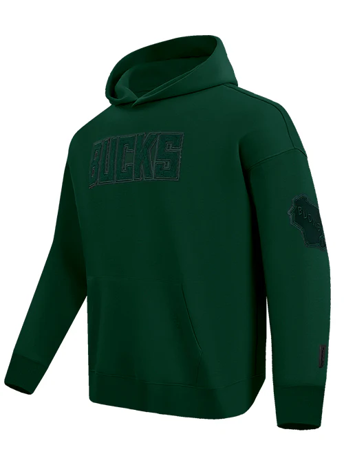 Pro Standard Triple Tonal Milwaukee Bucks Hooded Sweatshirt - Image 3