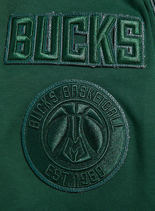 Pro Standard Triple Tonal Milwaukee Bucks Hooded Sweatshirt - Image 5