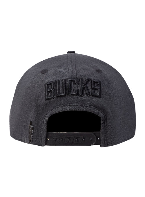 Pro Standard Vanguard Washed Milwaukee Bucks Snapback Hat - Image 4