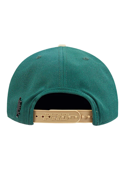 Pro Standard Varsity Wool Milwaukee Bucks Pinch Snapback Hat - Image 4