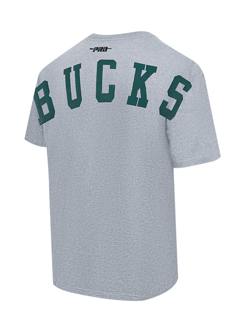 Pro Standard Wingspan Milwaukee Bucks Drop Shoulder T-Shirt - Image 3