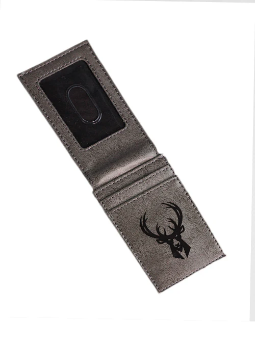 Rico Faux Leather Milwaukee Bucks Pocket Wallet - Image 3
