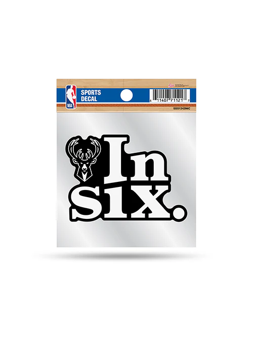 Rico Bucks In Six Logo Milwaukee Bucks Decal