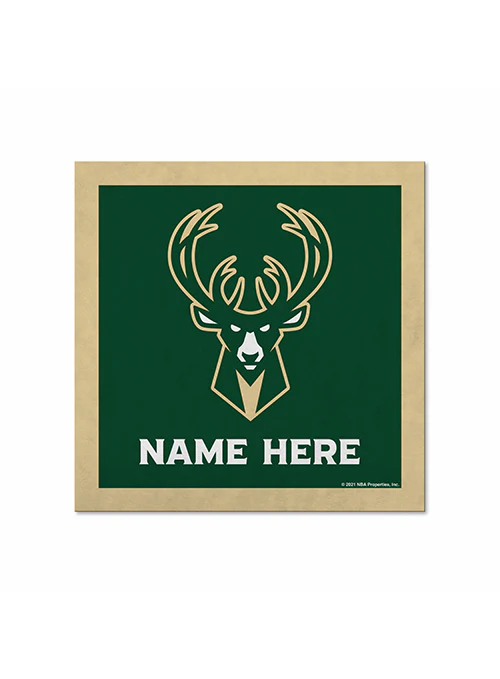 Rico Personalized Milwaukee Bucks 23'' Felt Banner