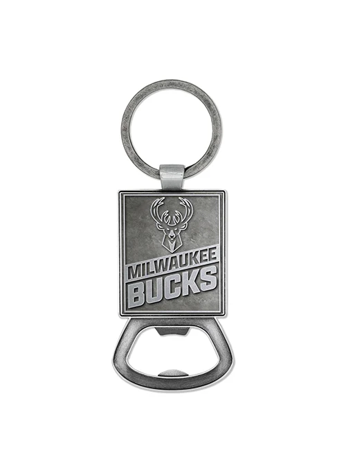 Rico Pewter Milwaukee Bucks Keychain