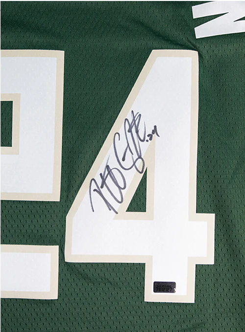 Signed Nike 2022 Icon Edition Pat Connaughton Milwaukee Bucks Swingman Jersey - Image 2