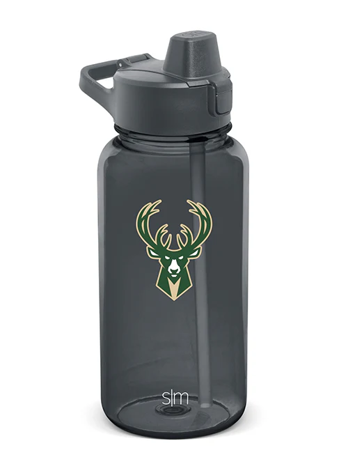Simple Modern 32 oz Summit Milwaukee Bucks Plastic Water Bottle