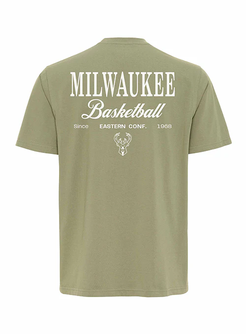 Sportiqe Duke Court Club Milwaukee Bucks T-Shirt