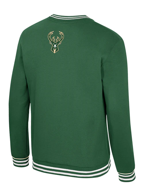 Stadium Essentials Half-Time Milwaukee Bucks Crewneck Sweatshirt - Image 2