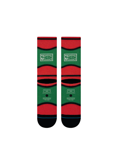 Stance HWC '68 Mini Ball Milwaukee Bucks Crew Sock - Image 3