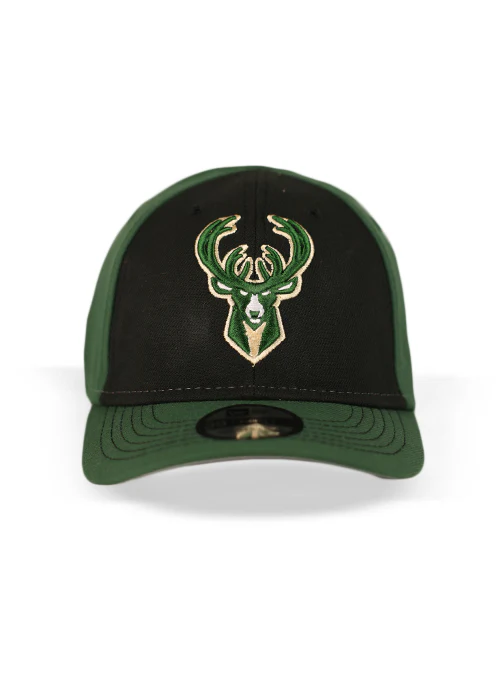 Toddler 39Thirty 2Tone Icon Milwaukee Bucks Flex Fit Hat - Image 3