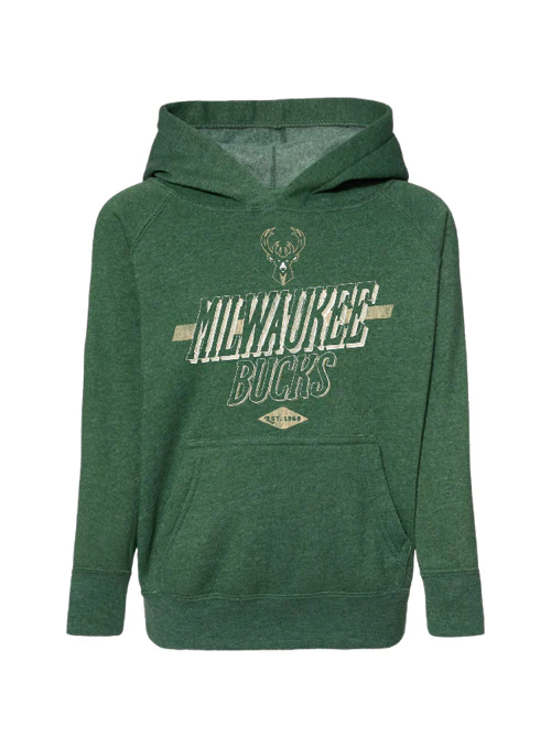 Toddler Bucks Pro Shop Fast Break Milwaukee Bucks Hooded Sweatshirt