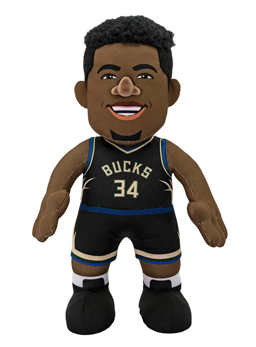 Uncanny Brands 2022 Statement Edition 10" Giannis Antetokounmpo Milwaukee Bucks Plush Toy