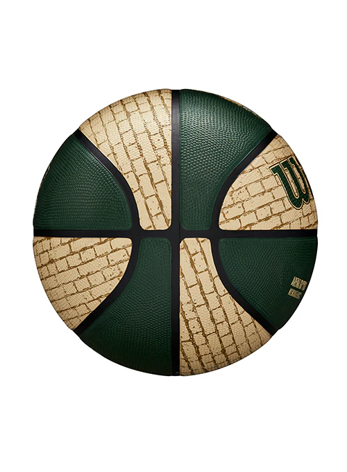 Wilson Cream Brick Milwaukee Bucks Full Basketball - Image 4