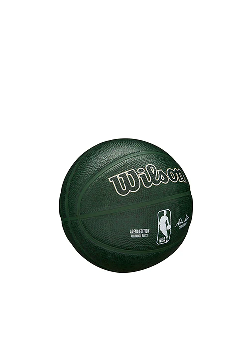 Wilson Forge Print Green Milwaukee Bucks Mini Basketball - Image 4