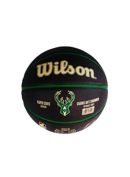 Wilson Giannis Antetokounmpo Milwaukee Bucks Mini Basketball - Image 2