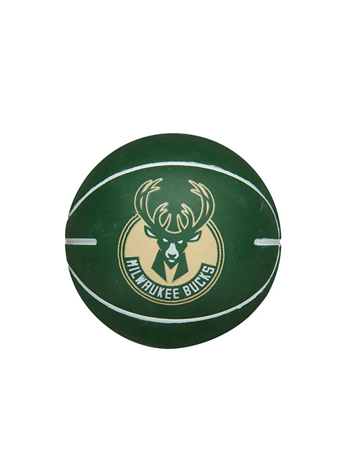 Wilson Super Mini Dribbler Milwaukee Bucks Basketball