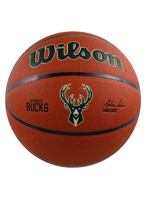 Wilson Team Alliance Milwaukee Bucks Full Size Basketball