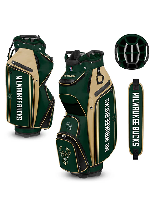 Wincraft Golf Milwaukee Bucks Cooler Cart Bag