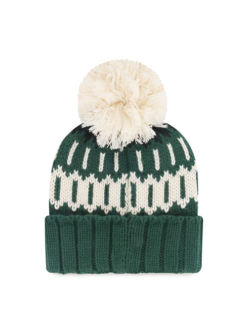 Women's '47 Brand Felicity Milwaukee Bucks Pom Knit Hat - Image 2