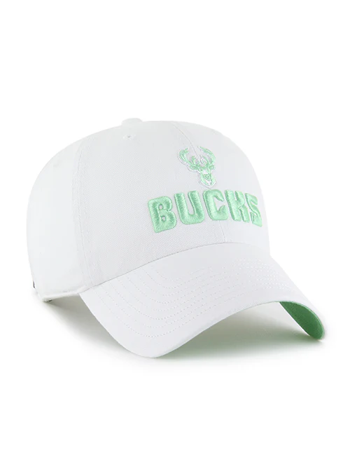 Women's '47 Brand Milwaukee Bucks Luminance Clean Up Adjustable Hat - Image 2