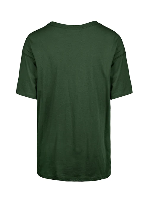 Women's '47 Brand Sadie Vibe Check Milwaukee Bucks T-Shirt - Image 2