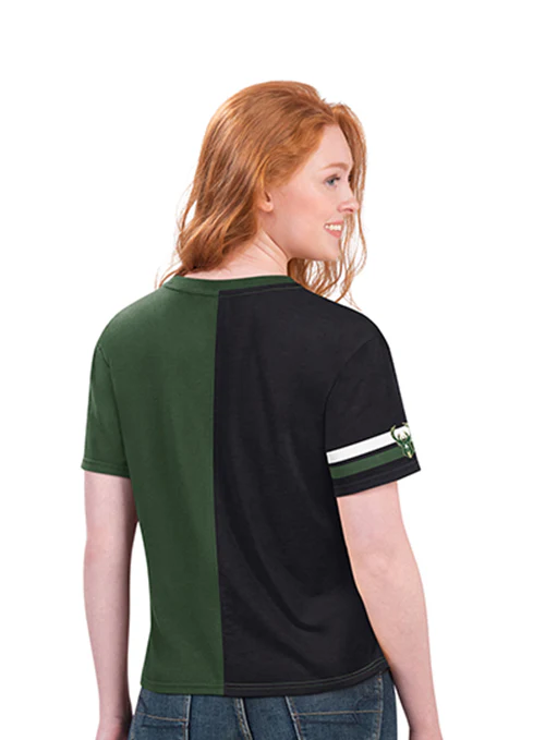 Women's G-III Power Move Milwaukee Bucks T-Shirt - Image 2