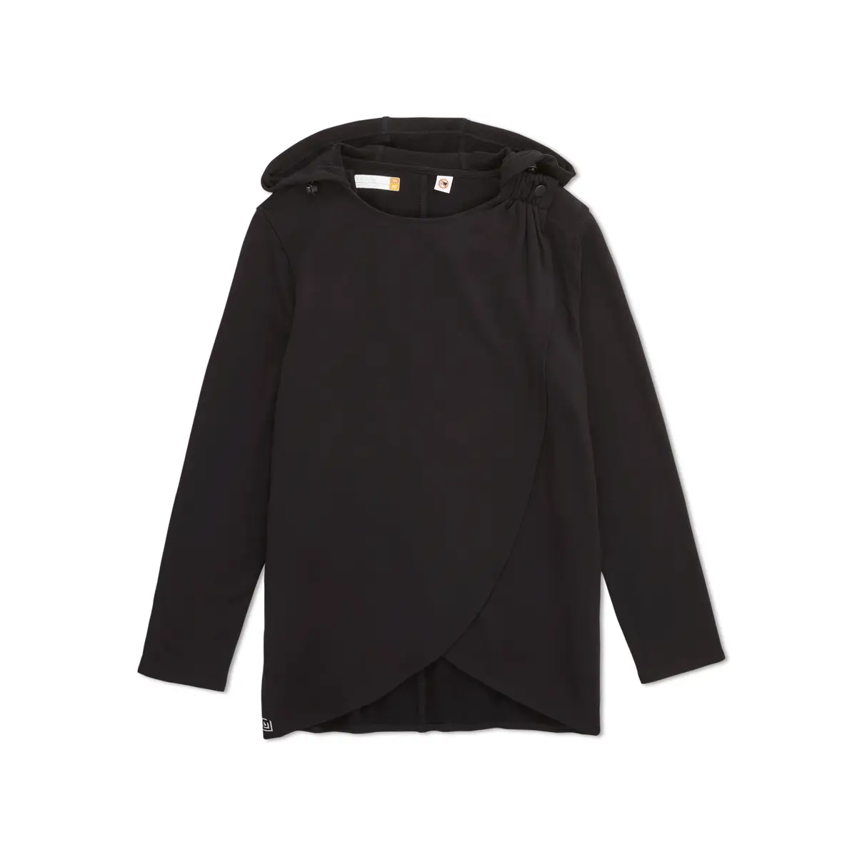 Women's Magna-Ready Adaptive Milwaukee Bucks Hooded Wrap Magnetic Cardigan - Image 4