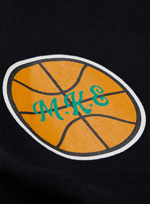 Women's Mitchell & Ness HWC '68 Founded Milwaukee Bucks Crewneck Sweatshirt - Image 5