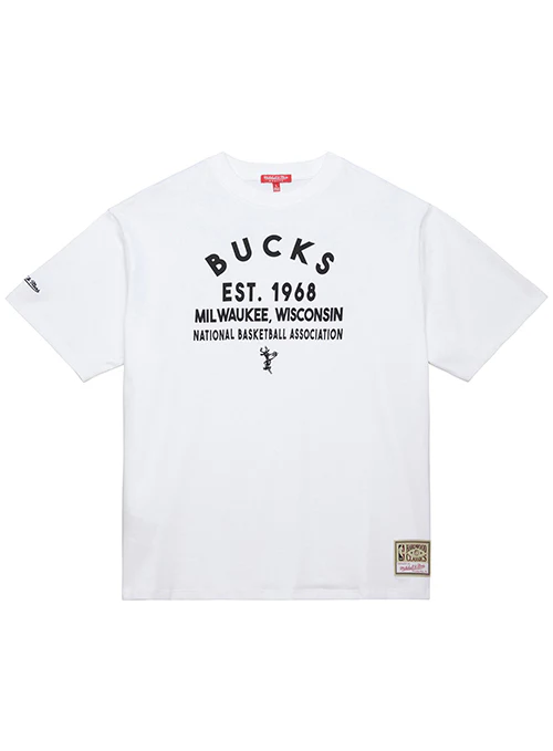 Women's Mitchell & Ness HWC '68 Class Milwaukee Bucks T-Shirt