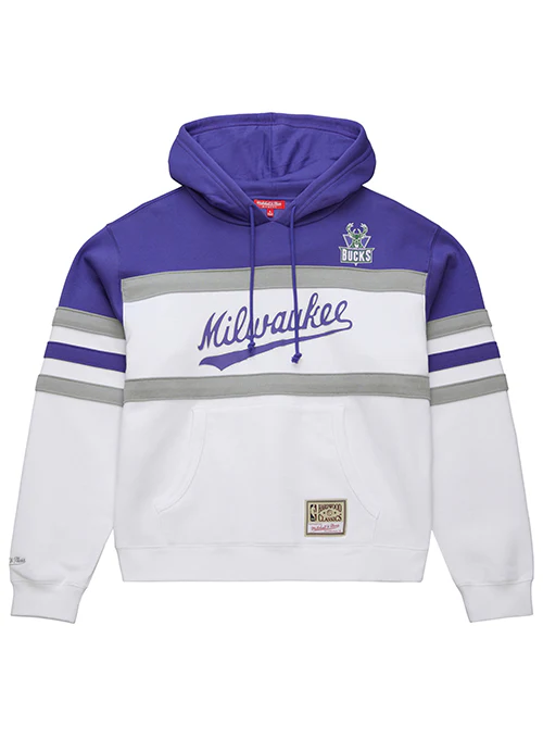 Women's Mitchell & Ness HWC '93 Head Coach Milwaukee Bucks Hooded Sweatshirt