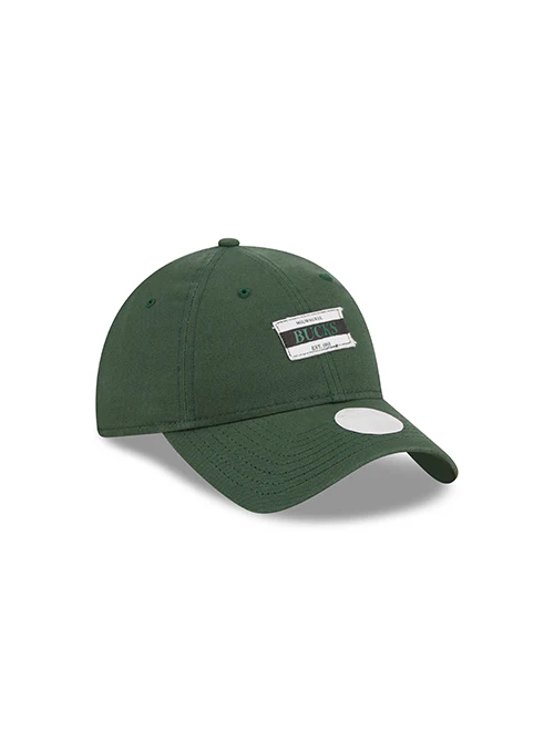 Women's New Era 9TWenty Stamp Square Milwaukee Bucks Adjustable Hat - Image 2