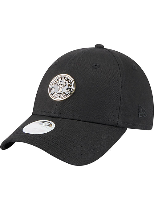 Women's New Era 9Forty Badge Milwaukee Bucks Adjustable Hat