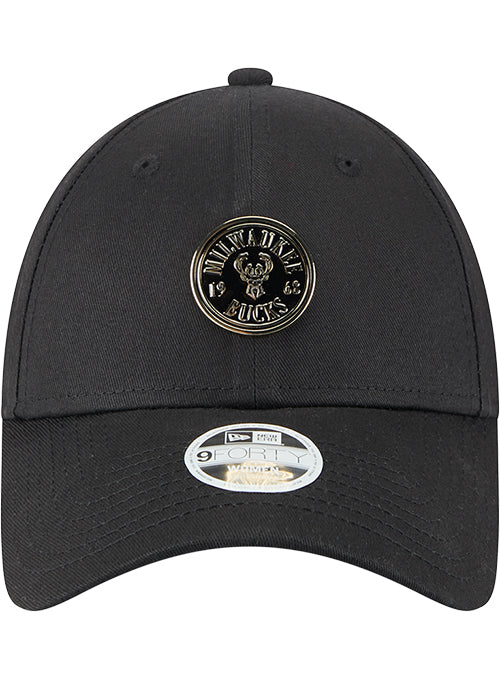 Women's New Era 9Forty Badge Milwaukee Bucks Adjustable Hat - Image 3