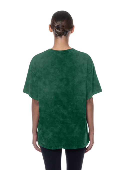Women's New Era Leisure Throw Green Milwaukee Bucks T-Shirt - Image 2