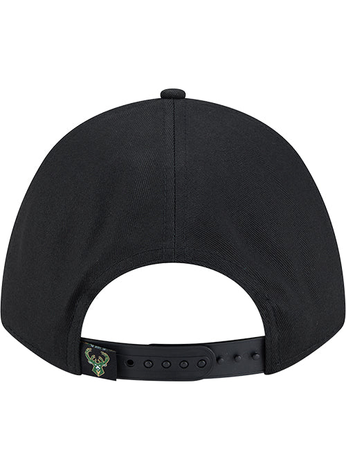 Women's New Era Metallic 9Forty M-Crown Milwaukee Bucks Snapback Hat - Image 4