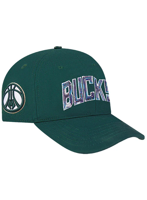Women's Pro Standard City Lights Milwaukee Bucks Adjustable Hat - Image 2