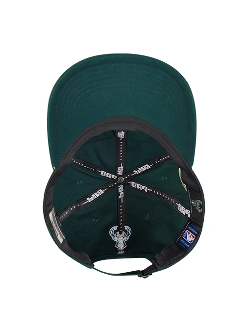 Women's Pro Standard City Lights Milwaukee Bucks Adjustable Hat - Image 5