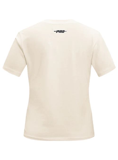 Women's Pro Standard Classic Icon Eggshell Milwaukee Bucks T-Shirt - Image 2